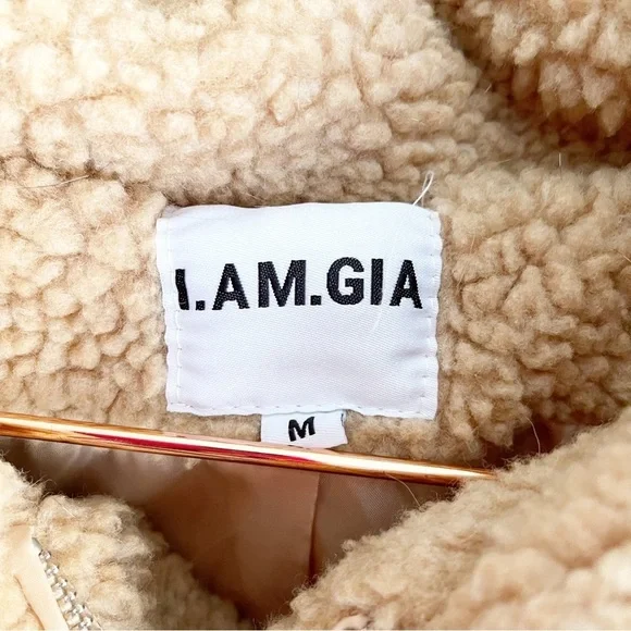 I. AM. GIA Pixie Sherpa Jacket